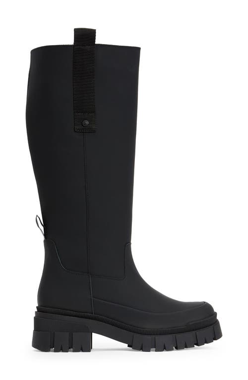 Barbour Saidie Knee High Boot In Black