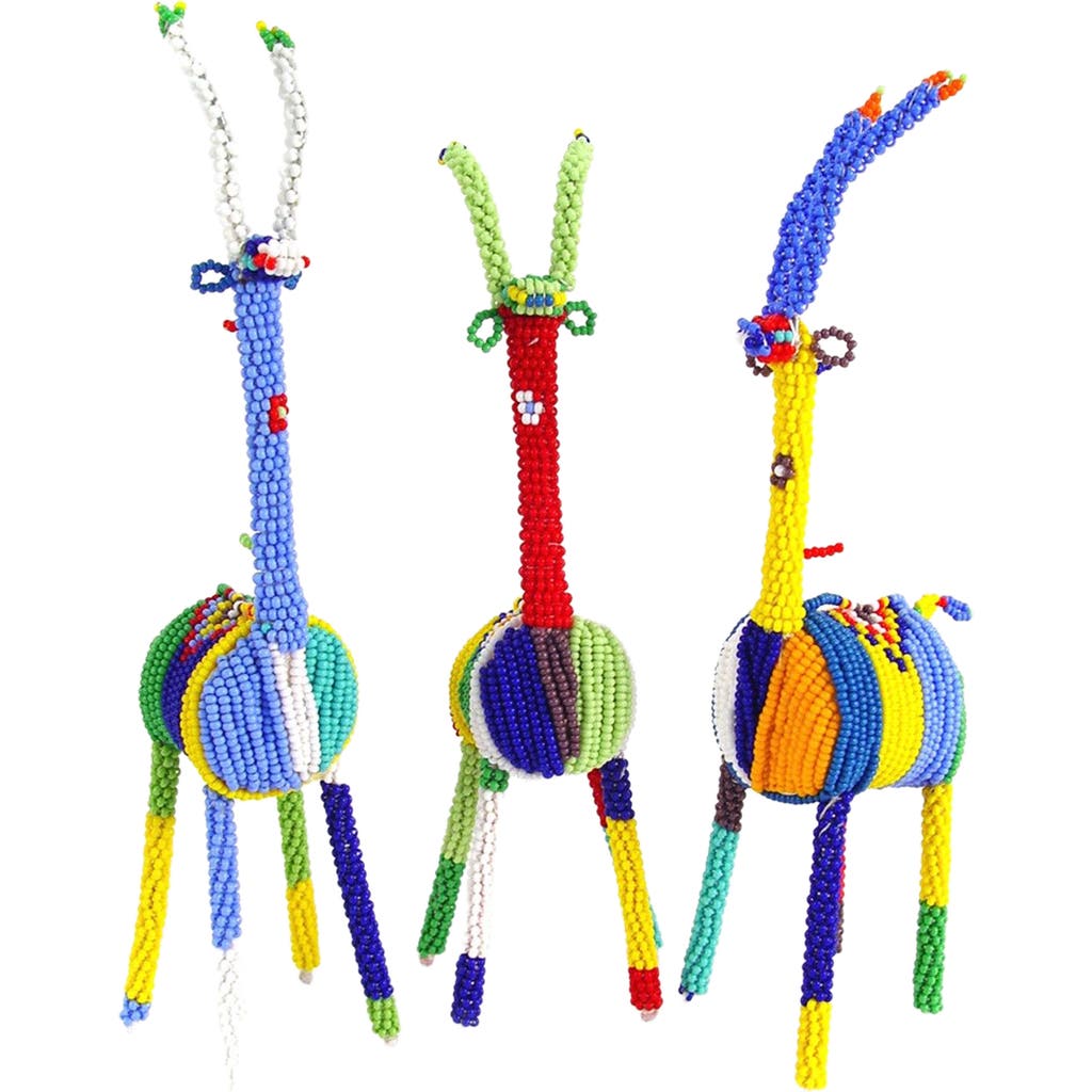 Mbare Beaded Springbok Multi Color Small in Misc  product