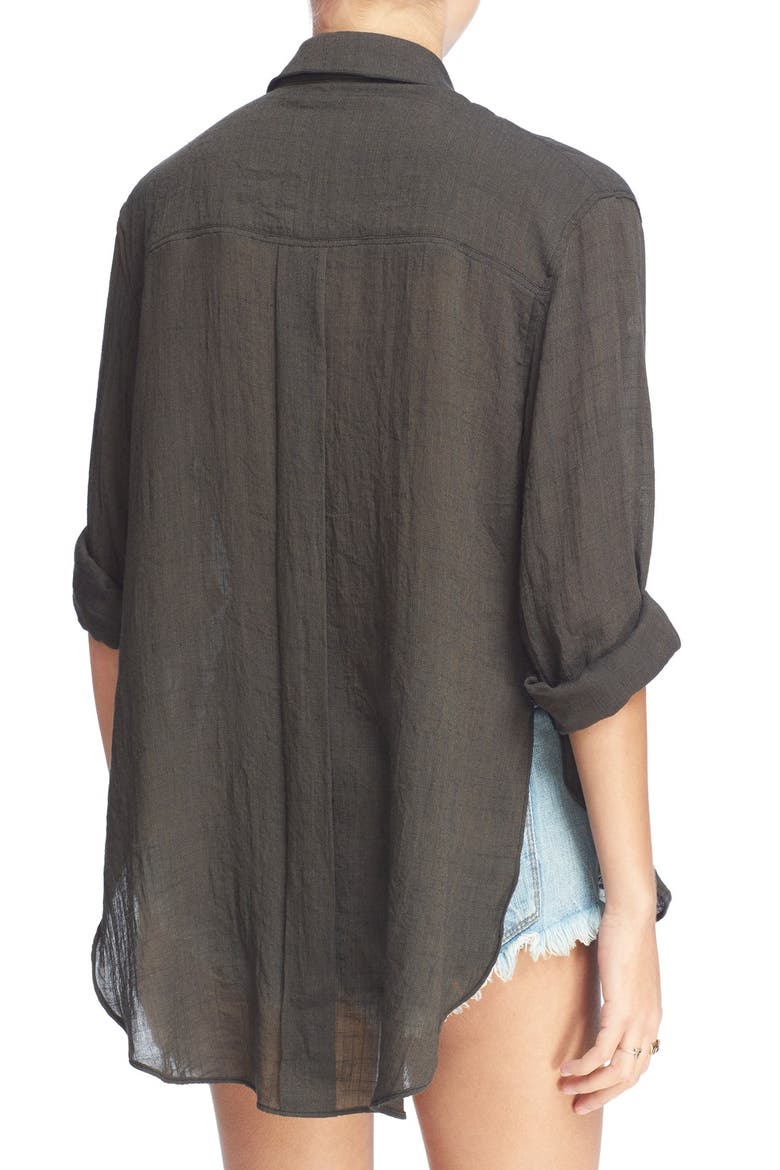 'That's a Wrap' Shirt, Alternate, color, BLACK