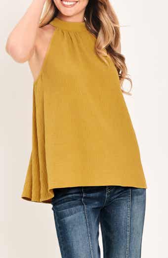 High Neck Halter Top