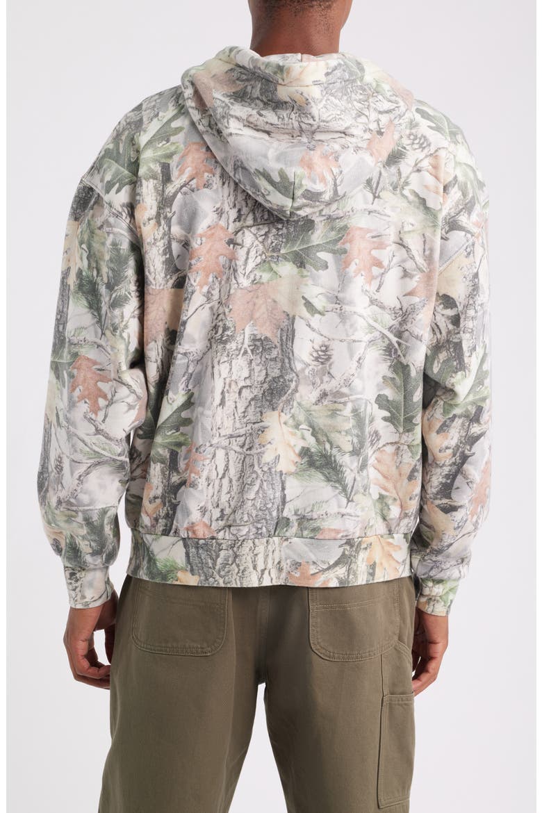 Gothic Camo Full Zip Hoodie, Alternate, color, DUSTY VINTAGE WOOD CAMO