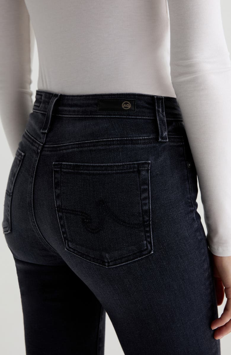 AG Farrah Mid Rise Crop Bootcut Jeans, Alternate, color, Glitch