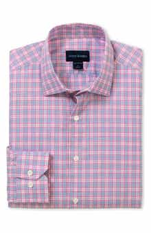 Scott Barber Newport Mélange Poplin Button-Up Shirt