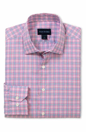 Scott Barber Newport Mélange Poplin Button-Up Shirt