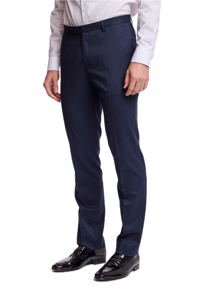Downing Slim Fit Stretch Pants, Alternate, color, SOLID NAVY