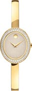 Movado Museum Oval Bangle Watch, 22mm x 26mm