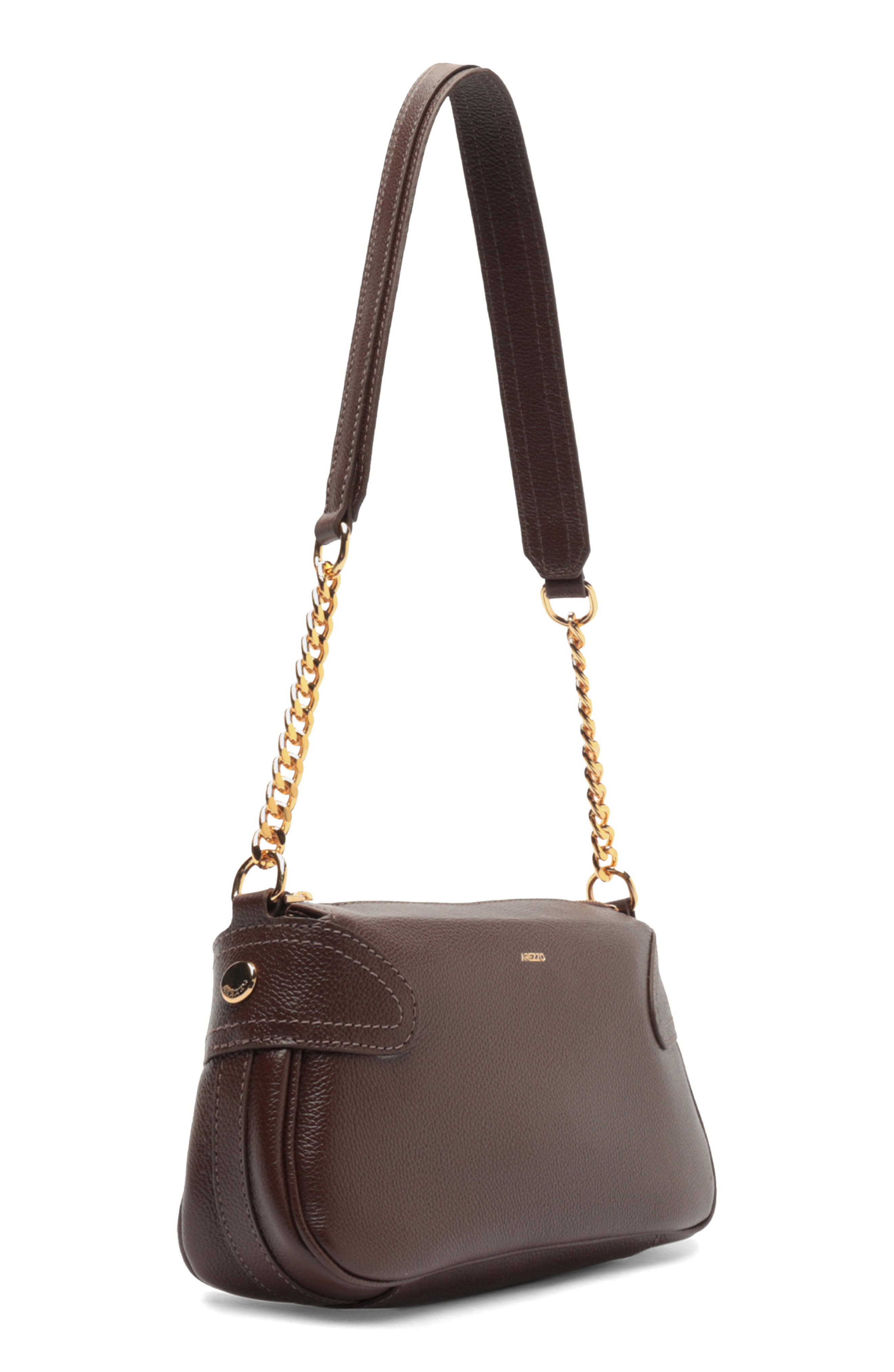 Arezzo Small Elena Leather Crossbody Bag, Alternate, color, 