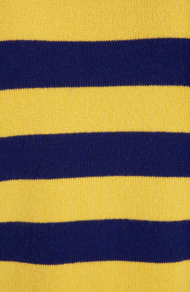 Loewe Anagram Crewneck Stripe Wool & Cashmere Sweater, Alternate, color,