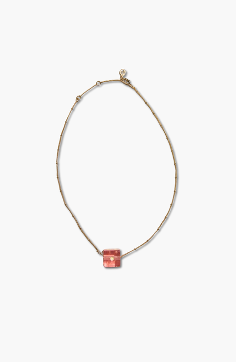Dice Charm Necklace