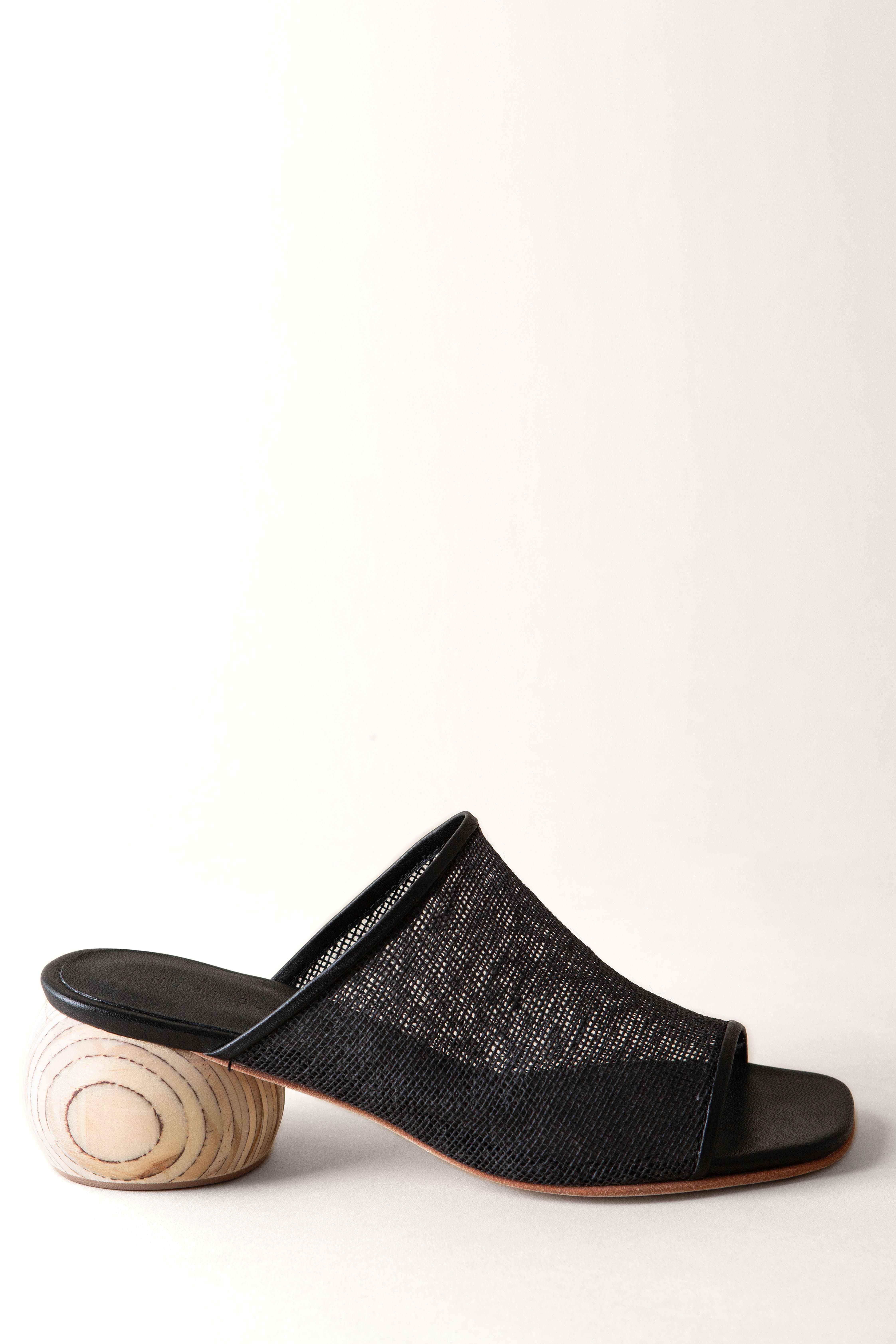 Huma Blanco Milla Natural Jute Slide Sandal, Alternate, color, Coal Jute