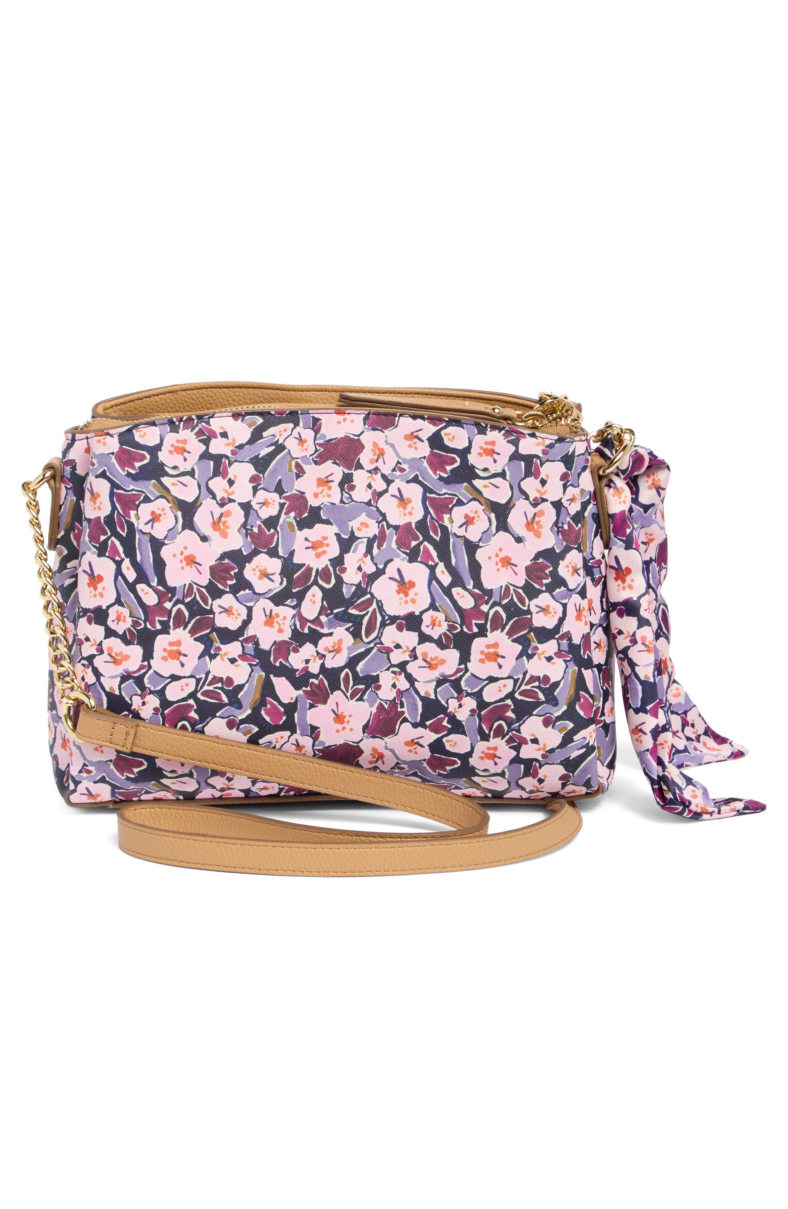Nanette Lepore Lindsey Print Crossbody Bag, Alternate, color, 