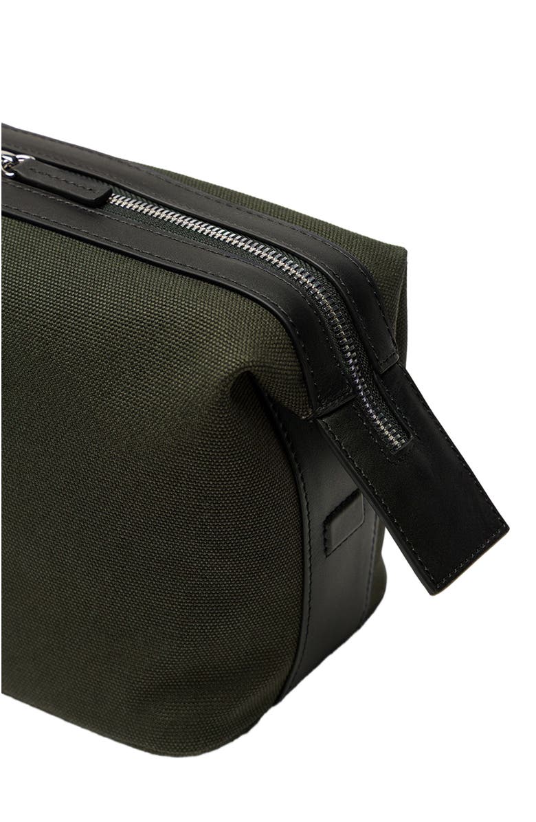 Want Les Essentiels Kenyatta Organic Cotton Canvas Toiletry Bag, Alternate, color, Green