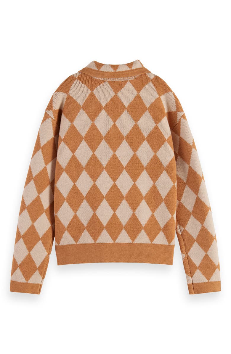 Scotch & Soda Kids' Checkerboard Sweater, Alternate, color,