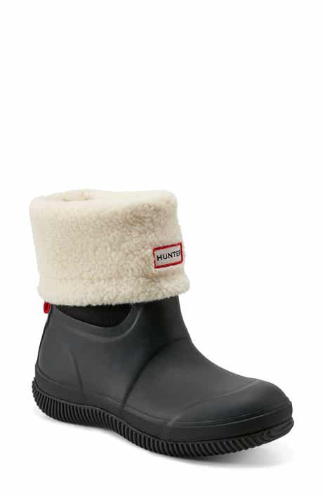 Hunter Thunor Indoor/Outdoor Insulated Roll Top Waterproof Snow Boot