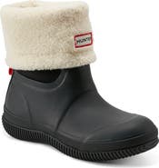 Hunter Thunor Indoor/Outdoor Insulated Roll Top Waterproof Snow Boot