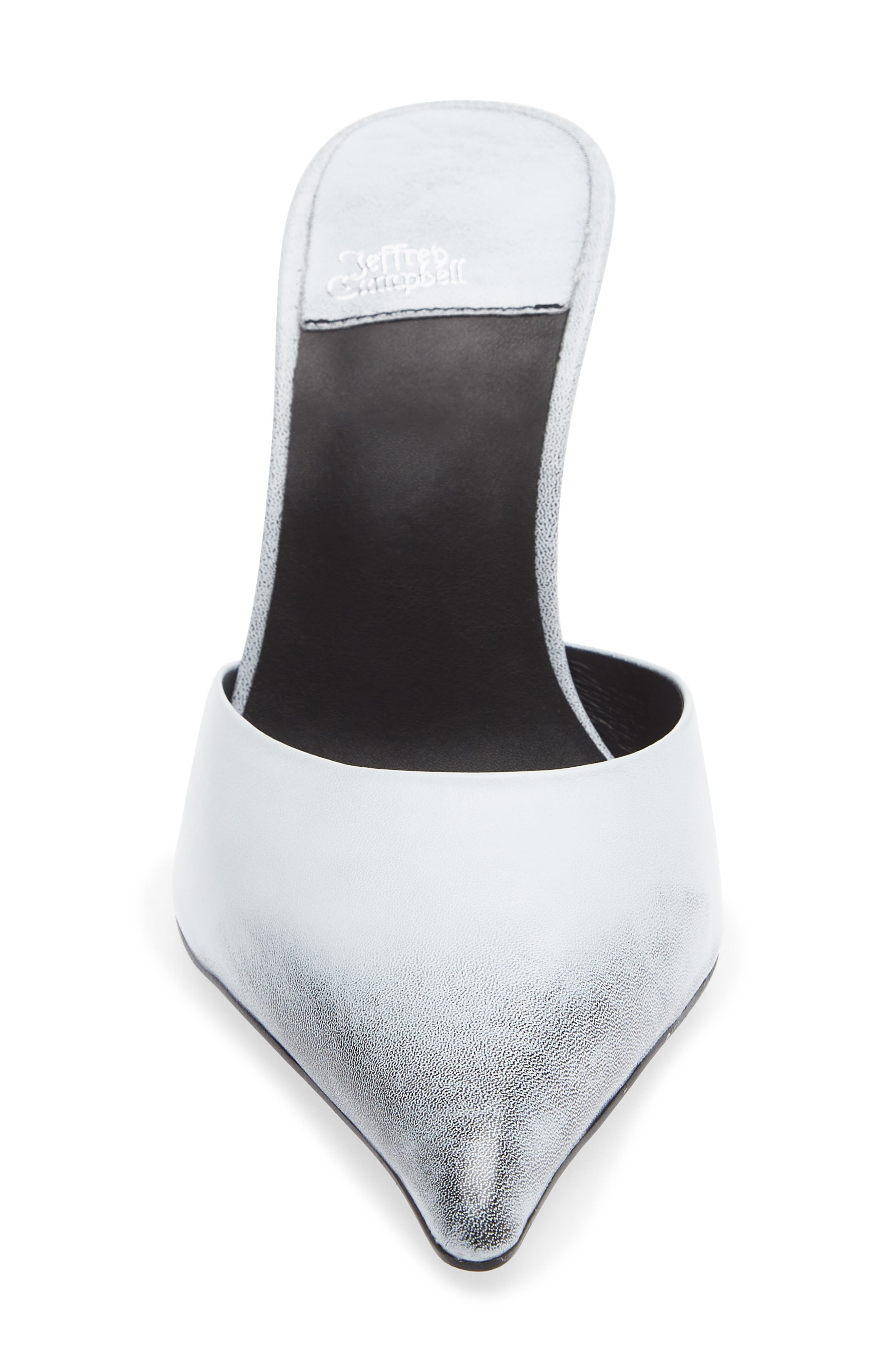Robyn Pointed Toe Mule, Alternate, color, WHITE RUBOFF