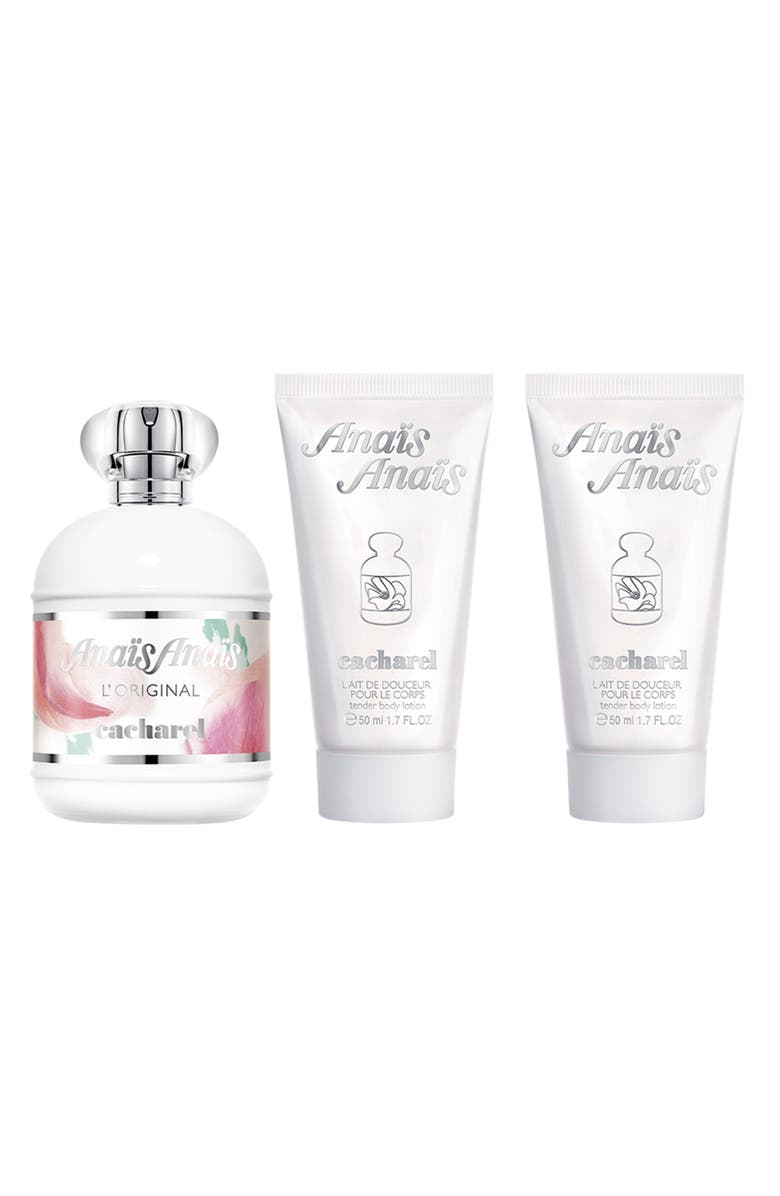 Cacharel Anais Anais L'original Eau de Toilette 3-Piece Gift Set, Main, color, 