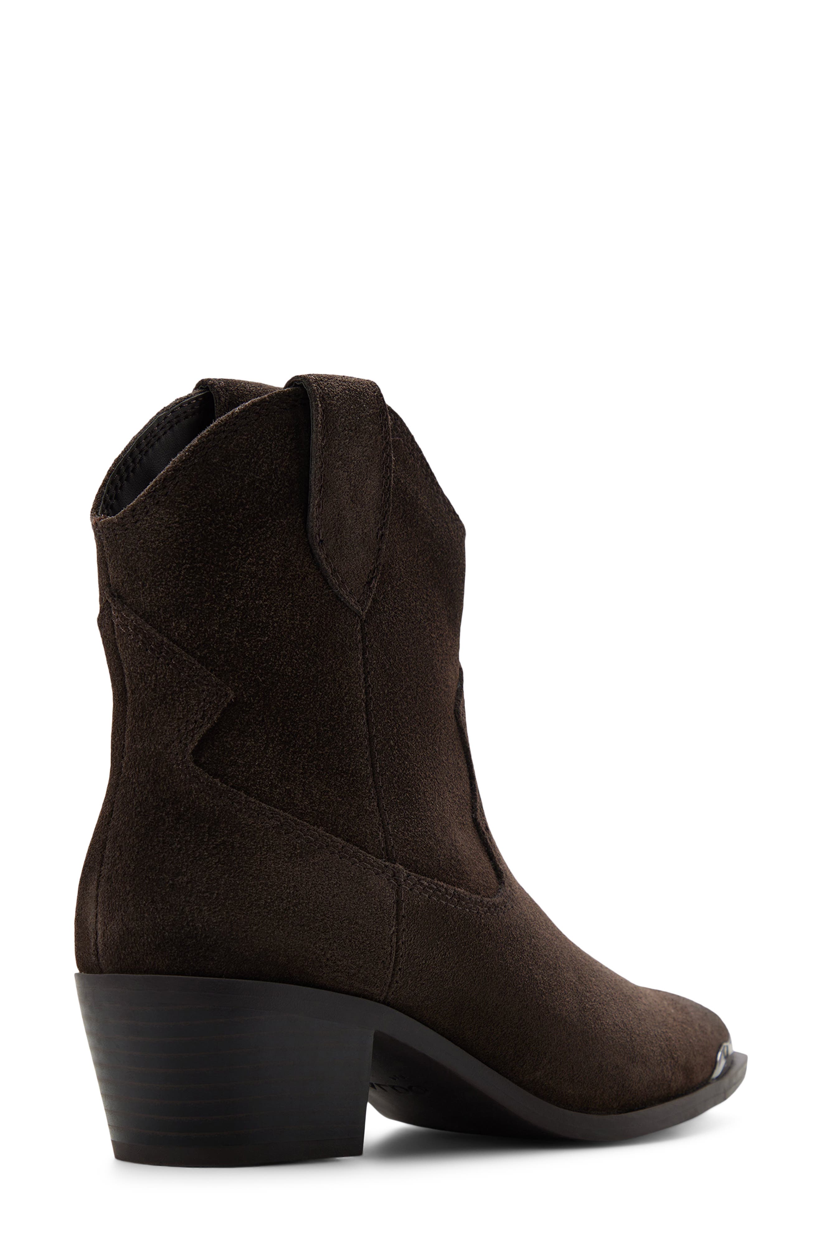 Valley Western Boot, Alternate, color, DARK BROWN
