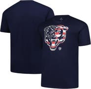 FANATICS Men's Fanatics  Navy Chicago Bears Big & Tall Americana T-Shirt