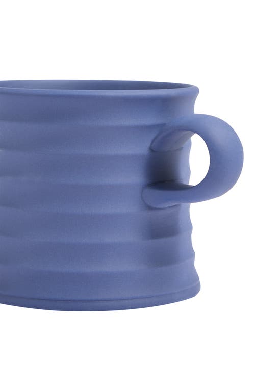 Wedgwood X Jw Anderson Set Of Two Stoneware Mugs In Blue