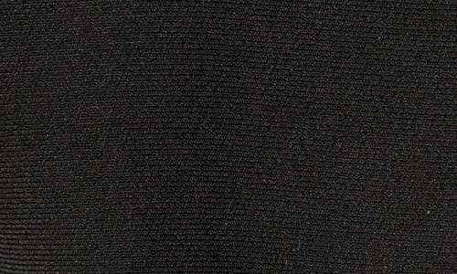 English Factory Velvet Button Mini Shirdress In Black