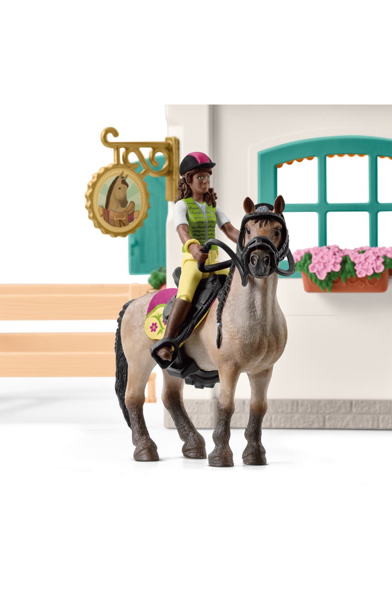 Schleich Horse Club Tack Room Extension 85 Piece Playset, Alternate, color, Multicolored