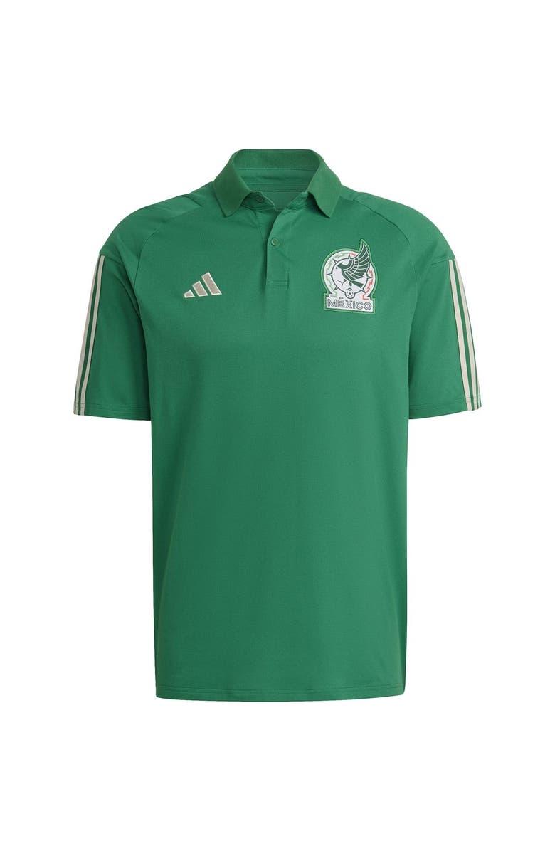 adidas Men's adidas Green Mexico National Team Training Polo, Main, color,