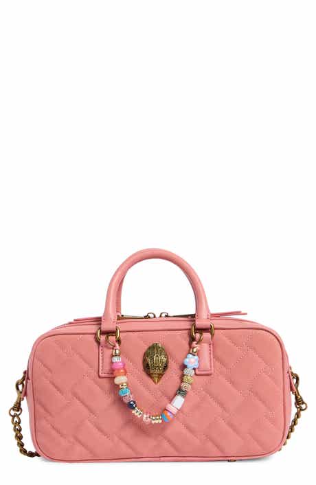Kurt Geiger London Small Kensington Quilted Leather Duffle Bag