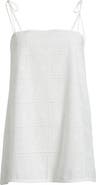 Faithfull the Brand Mora Broderie Anglaise Tie Shoulder Top