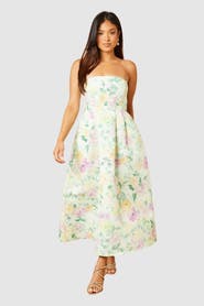 Oasis Petite Occasion Strapless Mini Dress