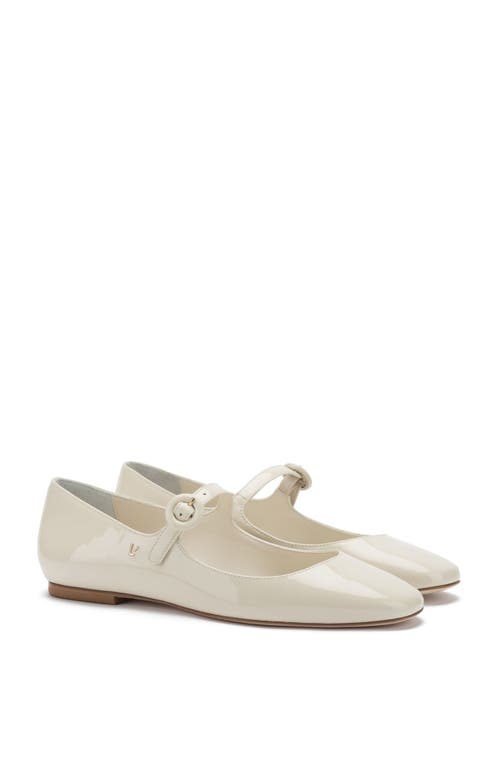 Larroude Larroudé Blair Ballet Flat In White