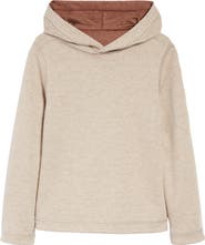 Johnston & Murphy Kids' Solid Reversible Hoodie