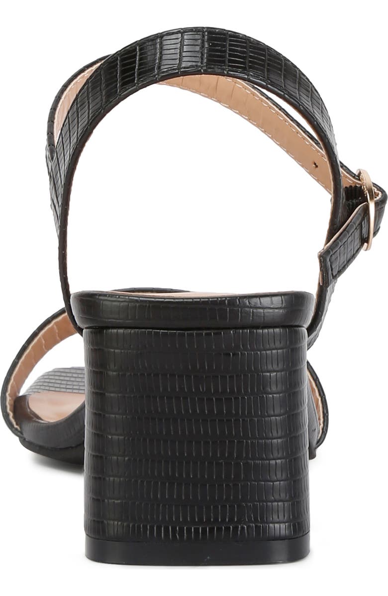 LONDON RAG Keeyana Sandal, Alternate, color, Black