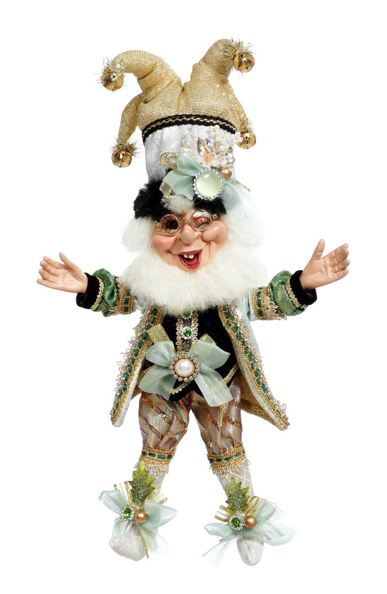 Mark Roberts Naughty Elf, Small, Main, color, Gold