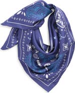 Lost Pattern Paisley Silk Bandana