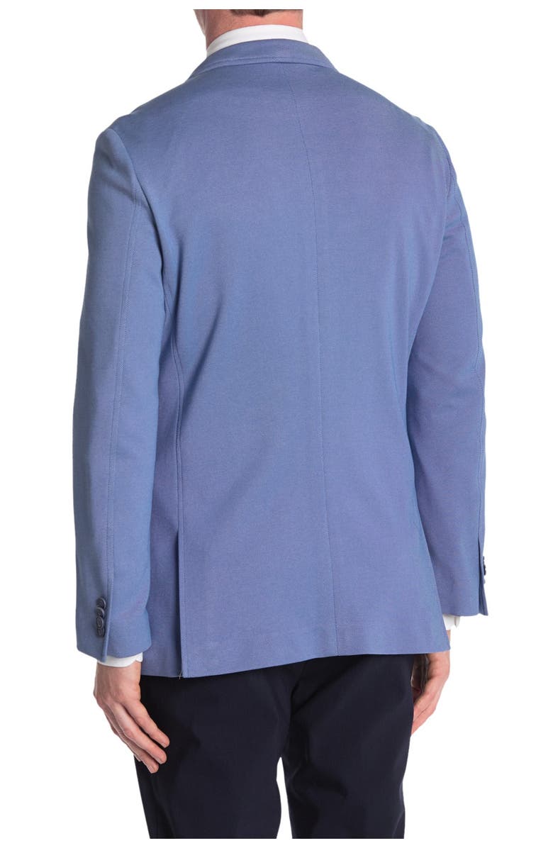 Ben Sherman Blue Birdseye Two Button Notch Lapel Union Fit Sport Coat, Alternate, color,