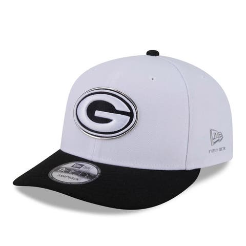 Men's New Era  White/Black Green Bay Packers 2026 NFL Draft Pre-Curved 9FIFTY Snapback Hat