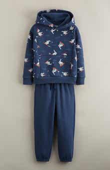 Tucker + Tate Kids' Print Hoodie & Joggers Set
