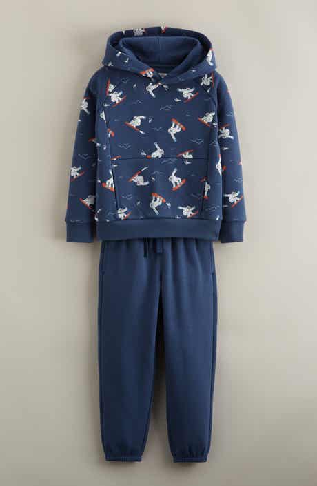 Tucker + Tate Kids' Print Hoodie & Joggers Set