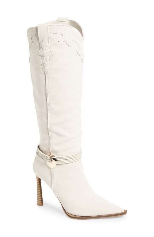Steve Madden Kyndall Tall Boot In White