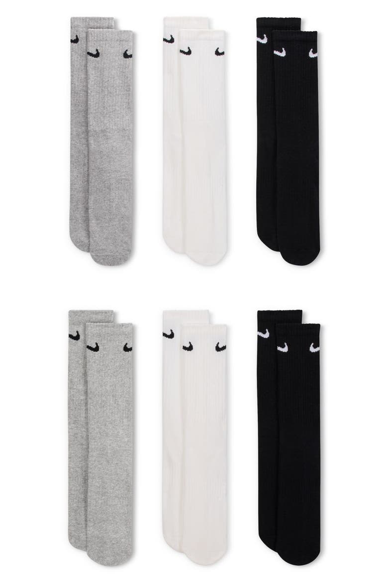 Everyday Crush Crew Socks - Pack of 6, Main, color, 964 MLTCLR