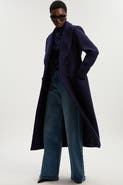 Karen Millen Double Breasted Tailored Midi Coat