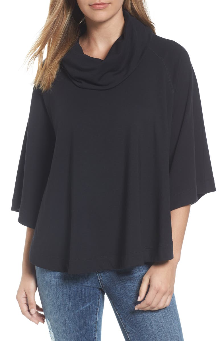 Caslon<sup>®</sup> Cowl Neck Sweatshirt, Main, color,