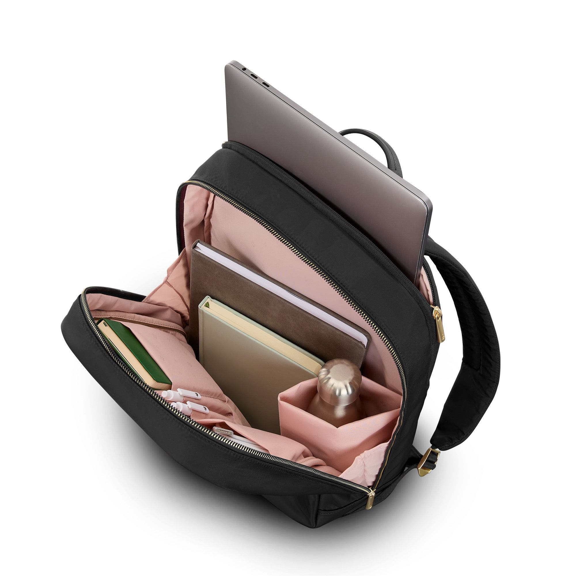 Samsonite Mobile Solution 2 16" Essential Backpack with Laptop Compartment, Alternate, color, Black