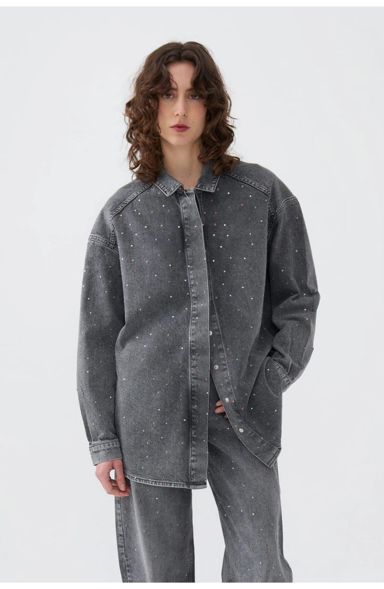 Nocturne Oversized Shirt, Main, color, 