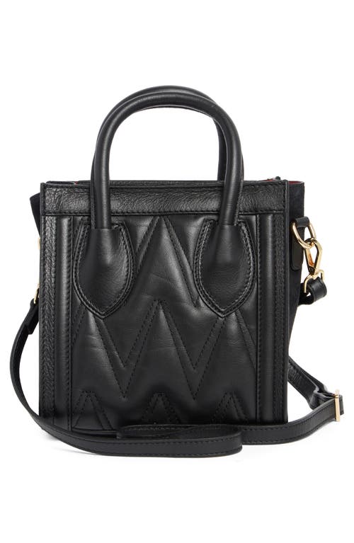 Valentino By Mario Valentino Eva Diamond Convertible Top Handle Bag