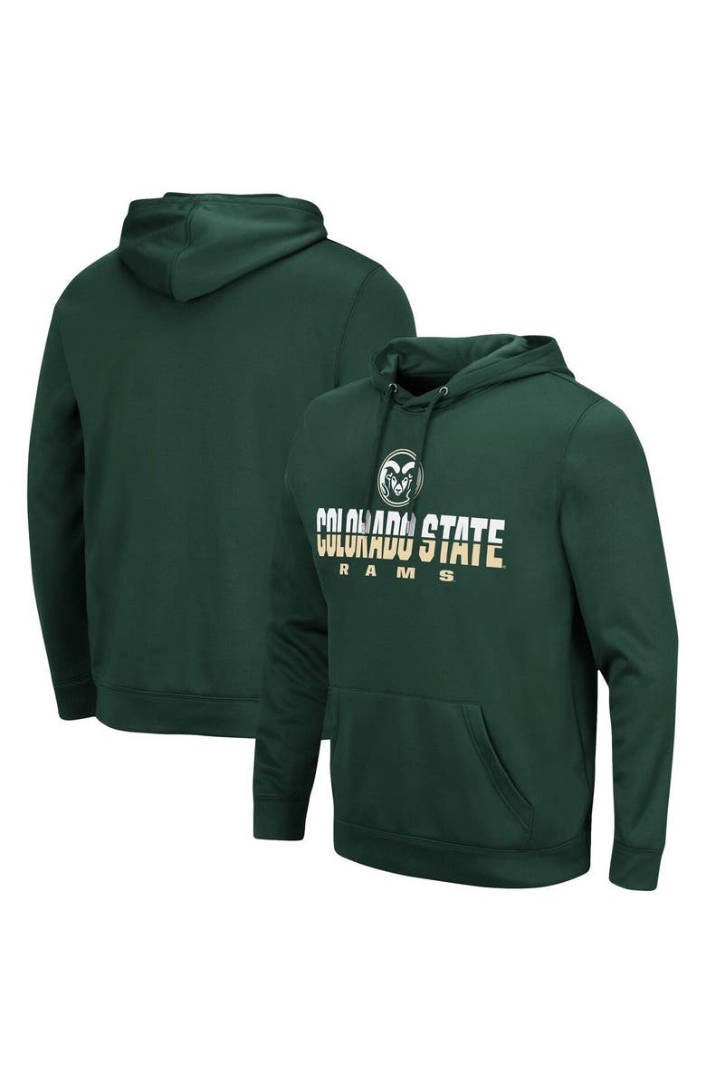 COLOSSEUM Men's Colosseum Green Colorado State Rams Lantern Pullover Hoodie, Main, color, Green