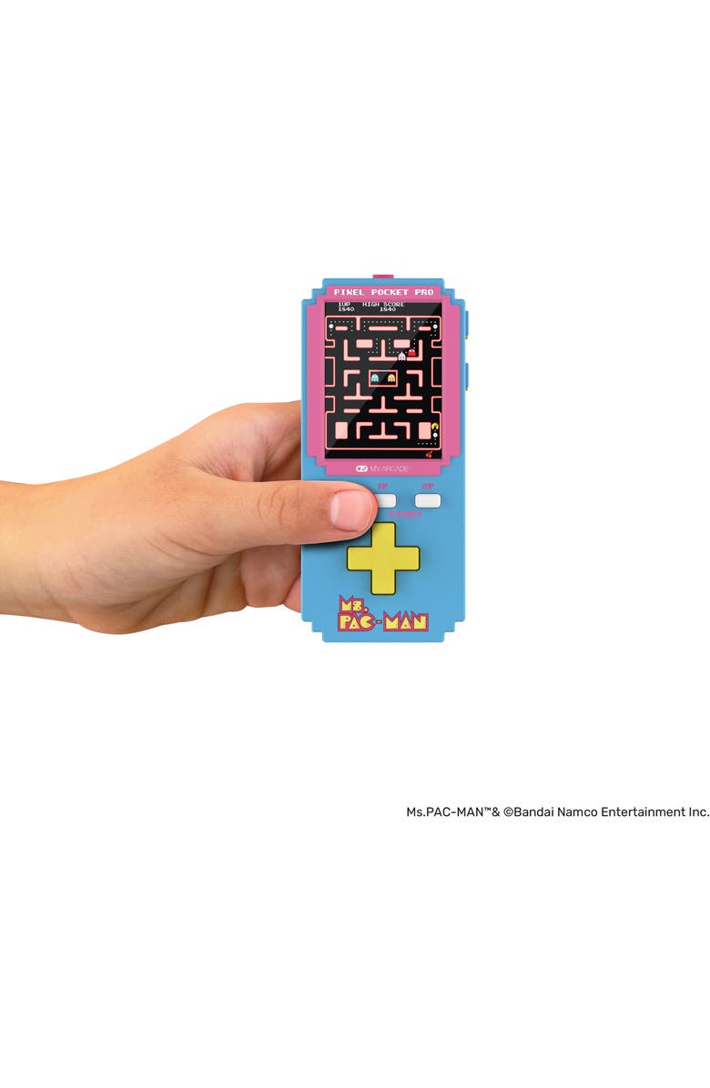 My Arcade Myarcade Dgunl7131 Ms. Pacman Pixel Pocket Pro Han, Alternate, color, Multicolor