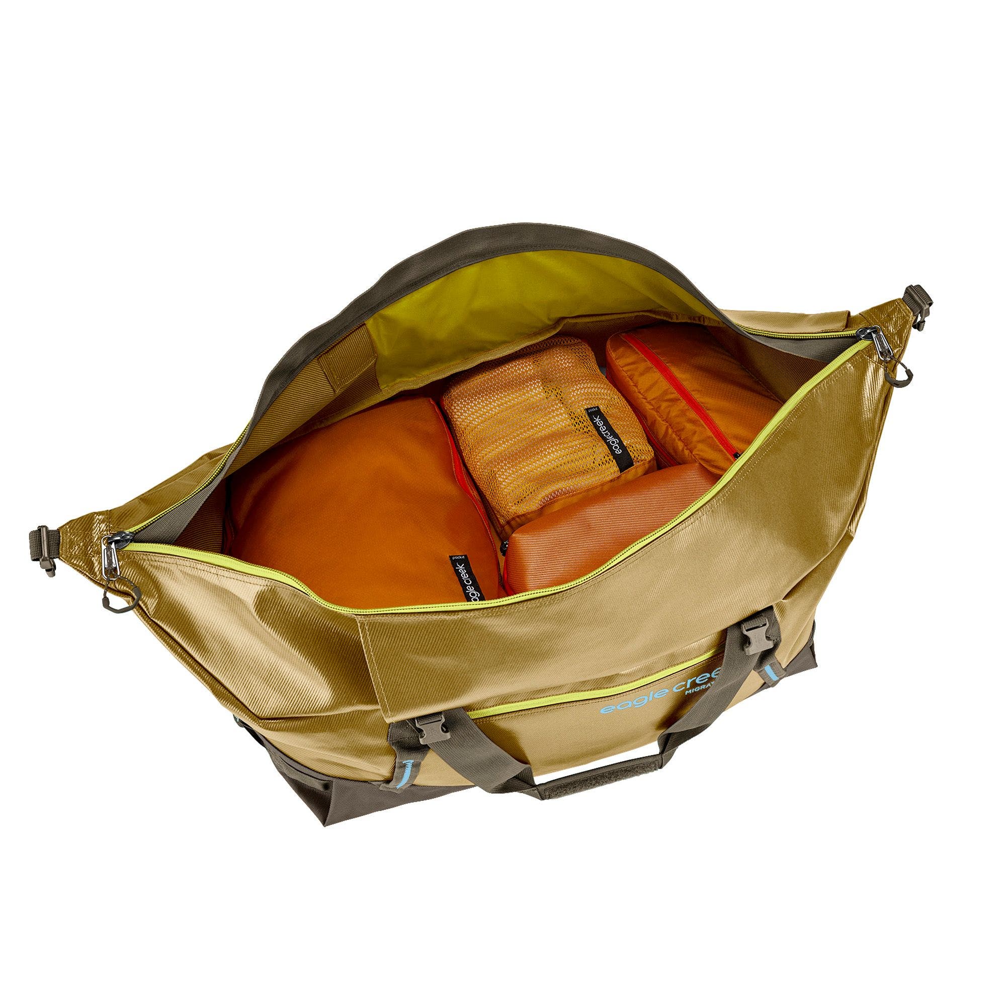 EAGLE CREEK Migrate Wheeled Duffel, 110 L, Alternate, color, Field Brown