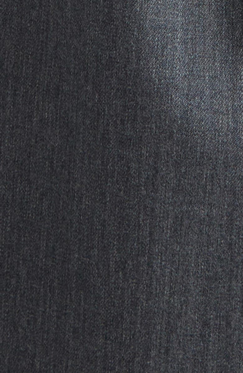 JW Anderson Foldover Wool Trousers, Alternate, color, 972 Charcoal Melange